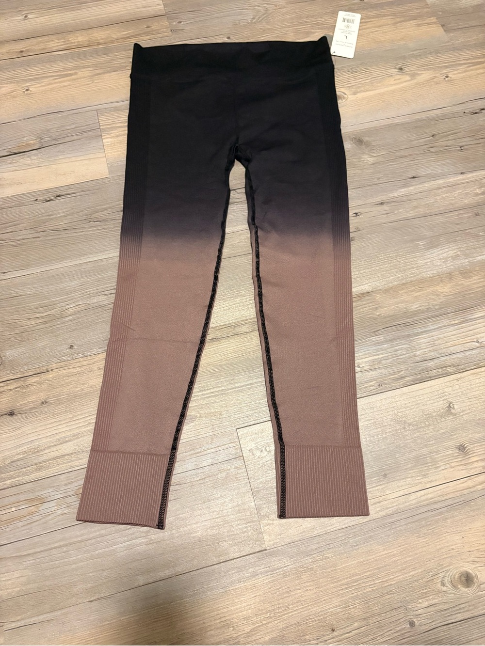 Harmony Balance leggings large black/brown new with tags